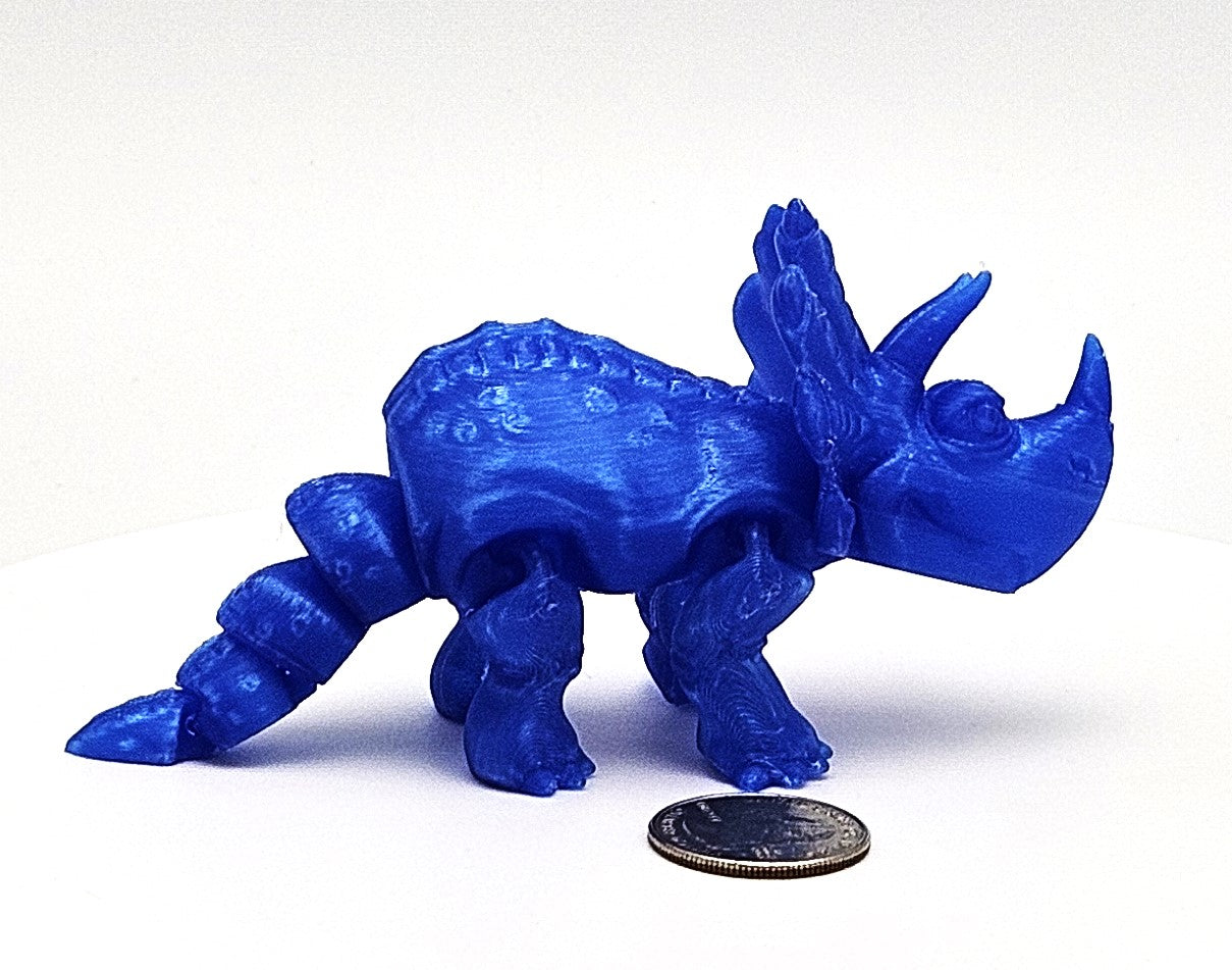 Small Flexy Triceratops