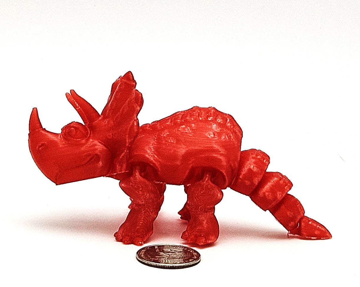 Small Flexy Triceratops