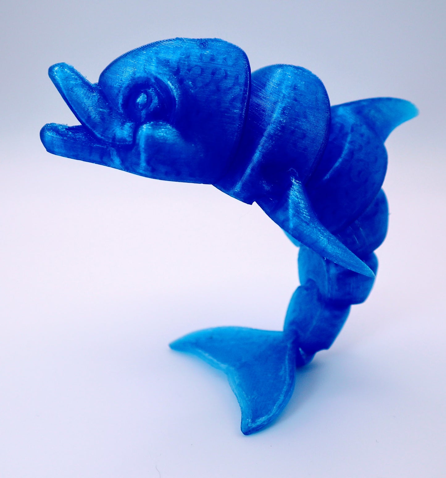 Flexy Dolphin (Glass Blue)