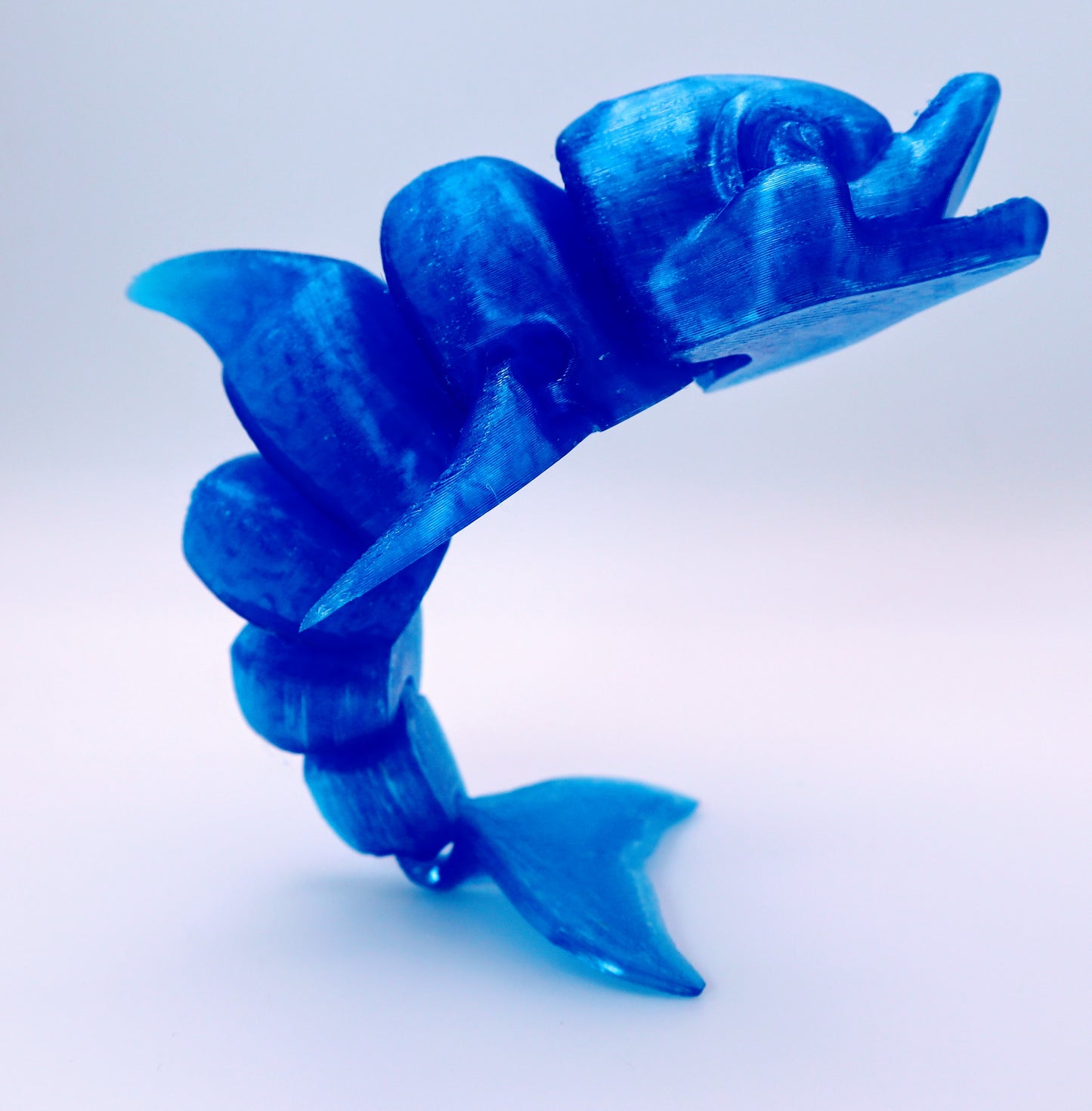 Flexy Dolphin (Glass Blue)