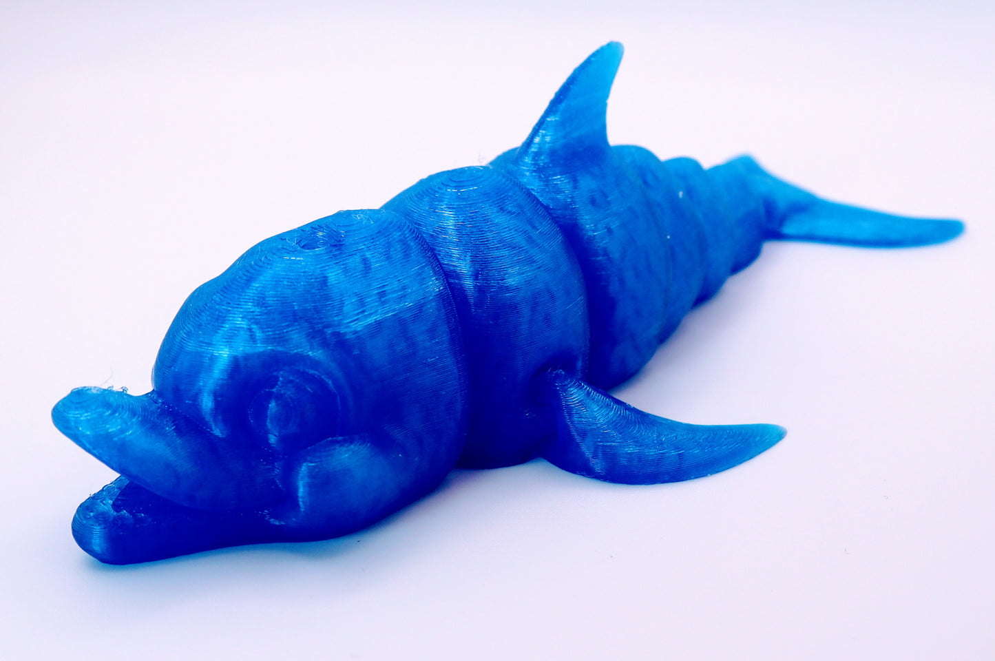 Flexy Dolphin (Glass Blue)