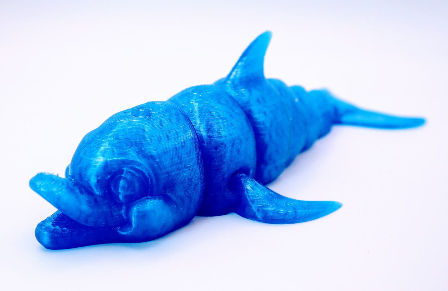 Flexy Dolphin (Glass Blue)