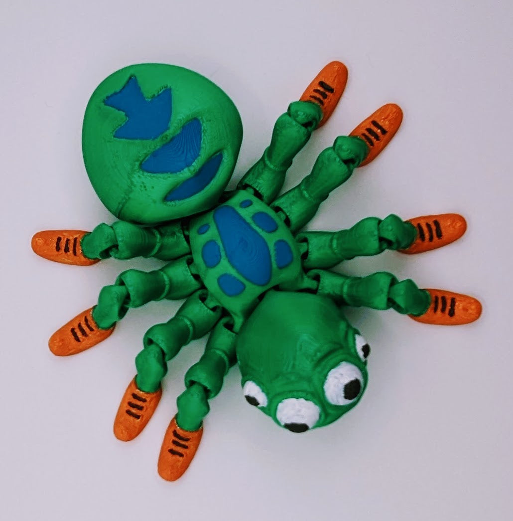 Flexy Painted Spider